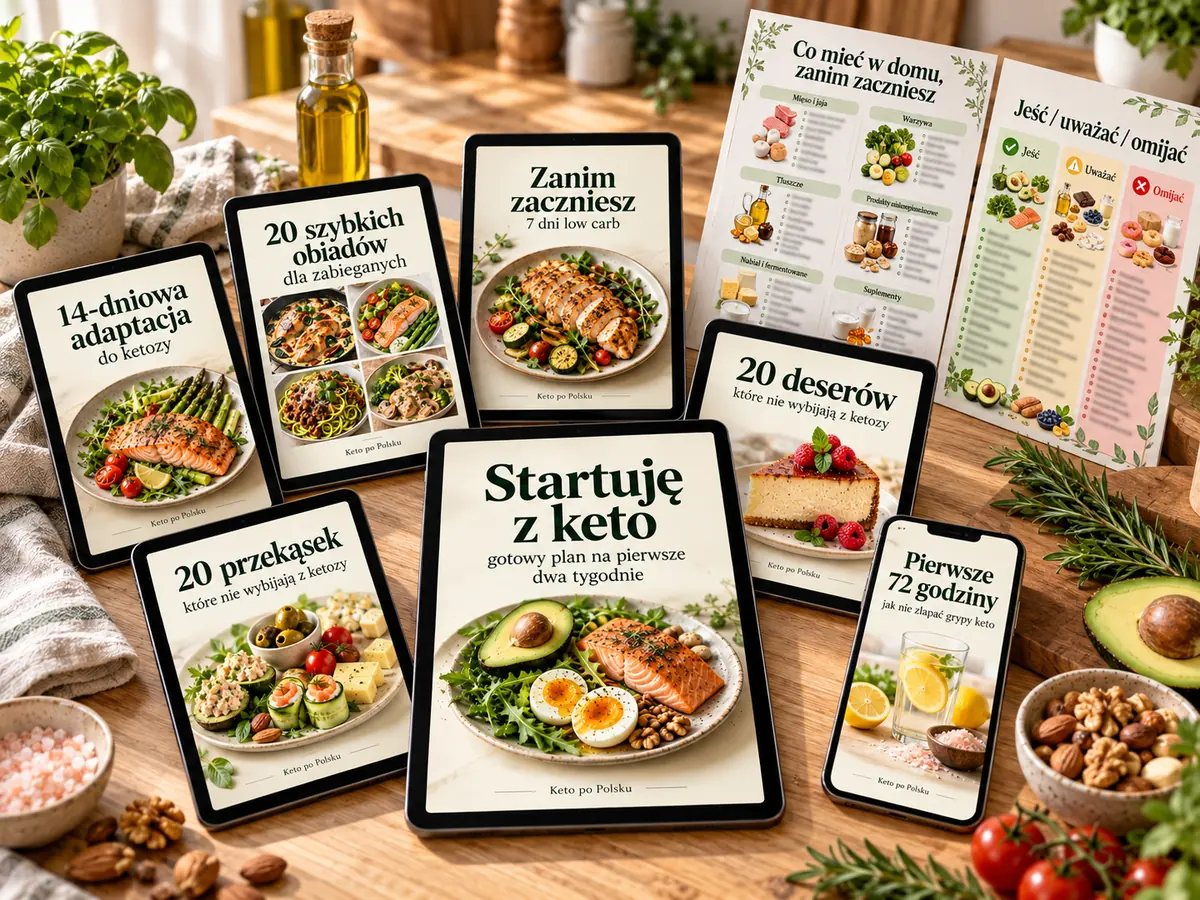 Wszystko, co jest w pakiecie Startuję z keto